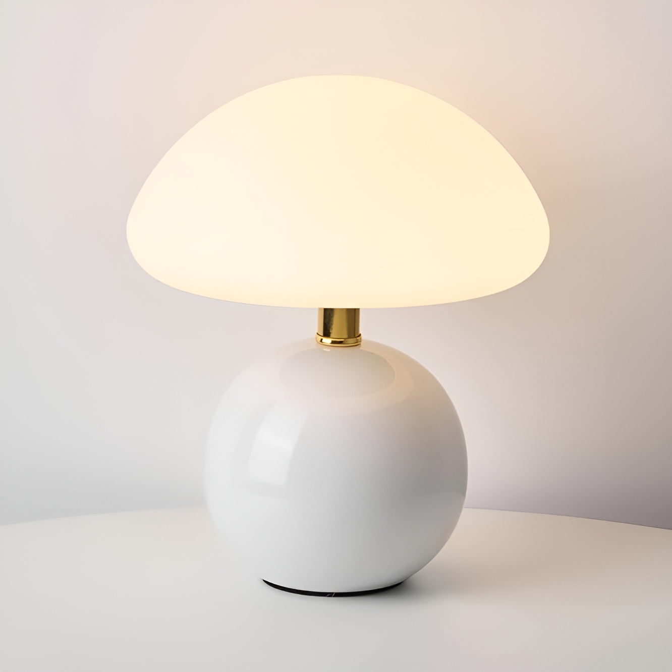 Modern Mushroom Ceramic Table Lamp