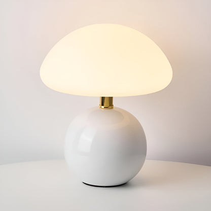 Modern Mushroom Ceramic Table Lamp