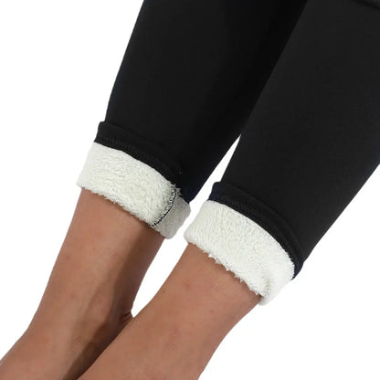Amelia Skinny Thermal Leggings | High-Waisted Full-Length Leggings