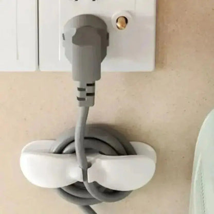 Self-adhesive cable organiser - For more order in your daily life (10 Pieces)