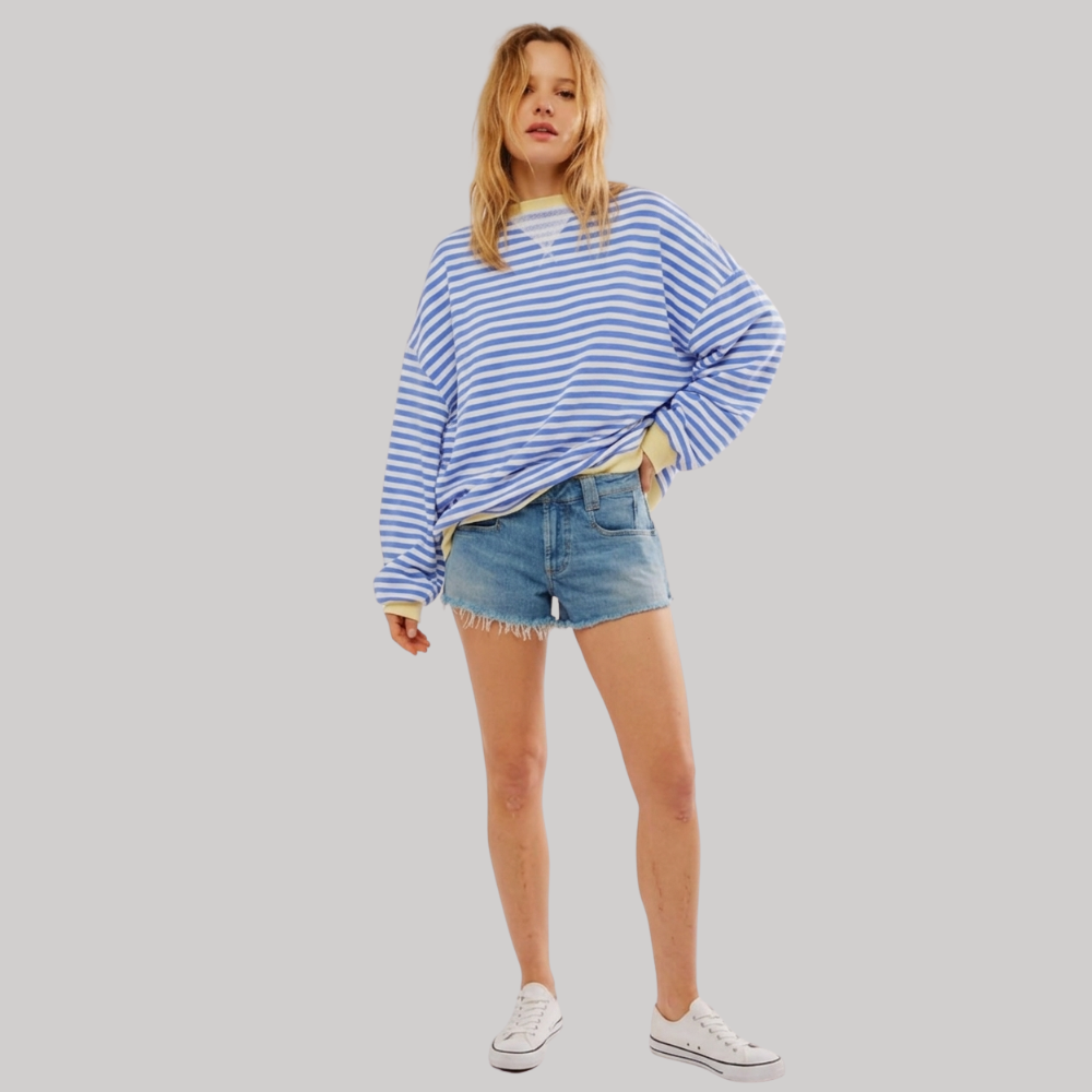 Colorful Striped Sweater | Women's Casual Knit