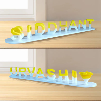 Doppelname Illusion Love 3D printed as a cute gift