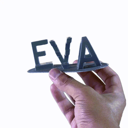 Doppelname Illusion Love 3D printed as a cute gift