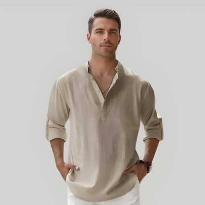 Men’s Relaxed Linen Summer Shirt | Breathable Casual Fit