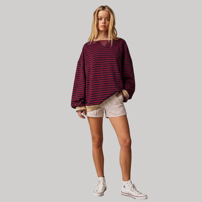 Colorful Striped Sweater | Women's Casual Knit