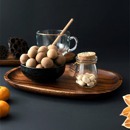 Minimalist Acacia Wood Serving Tray