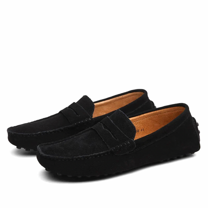 HUGO Men's Loafers | Classic Leather Shoes