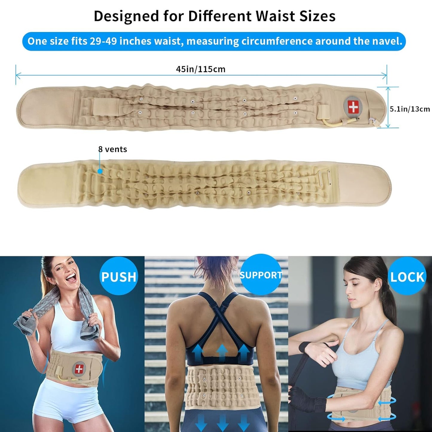 ComfortSpine™ - back stabiliser for pain-free movement