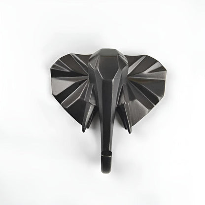 Contemporary Geometric Animal Head Wall Hook
