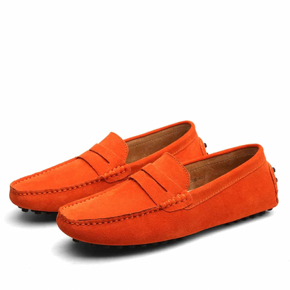 HUGO Men's Loafers | Classic Leather Shoes