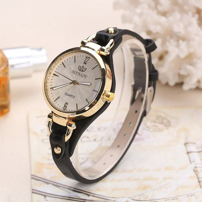 Isla Adjustable Fit Wristwatch | Geometric Round Dial Wristwatch
