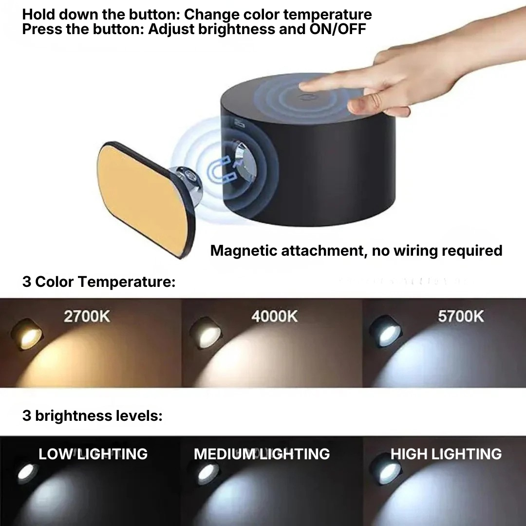 Scandinavian Wall Lamp With Natural Wood Finish