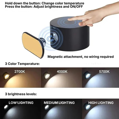 Scandinavian Wall Lamp With Natural Wood Finish