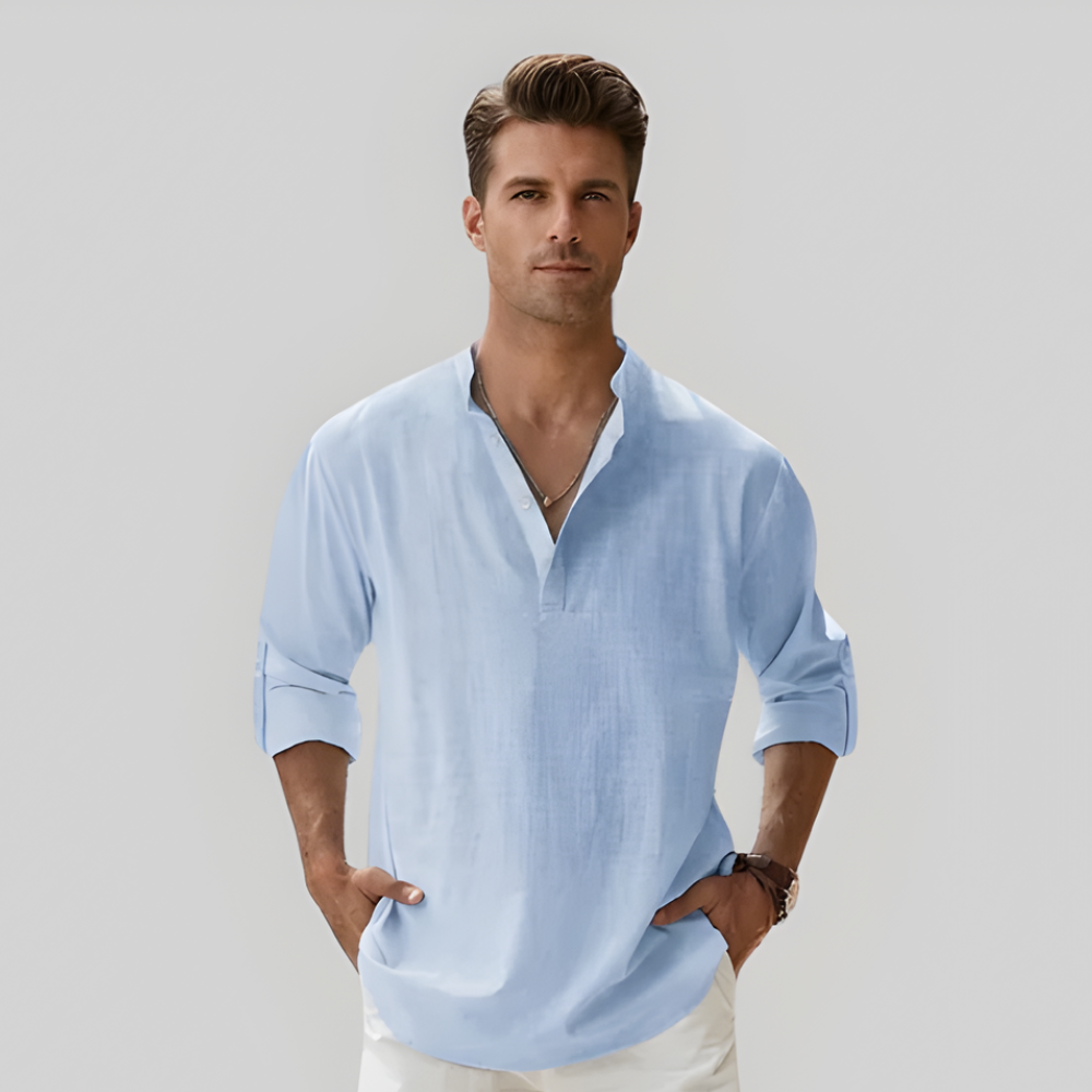 Men’s Relaxed Linen Summer Shirt | Breathable Casual Fit