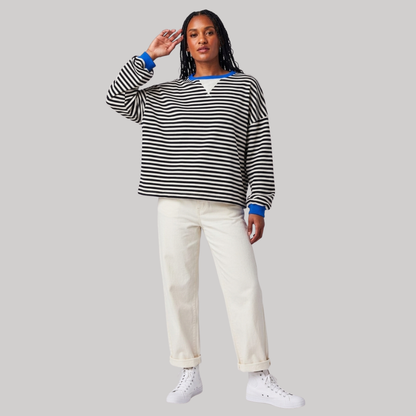Colorful Striped Sweater | Women's Casual Knit