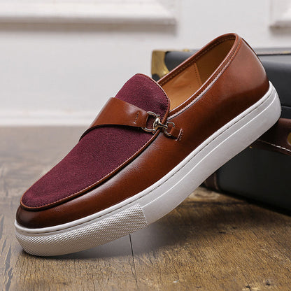 Arthur Loafer Sneaker | Horsebit Detail Two-Tone Loafer Sneaker