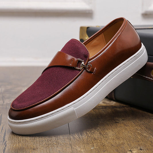 Arthur Loafer Sneaker | Horsebit Detail Two-Tone Loafer Sneaker