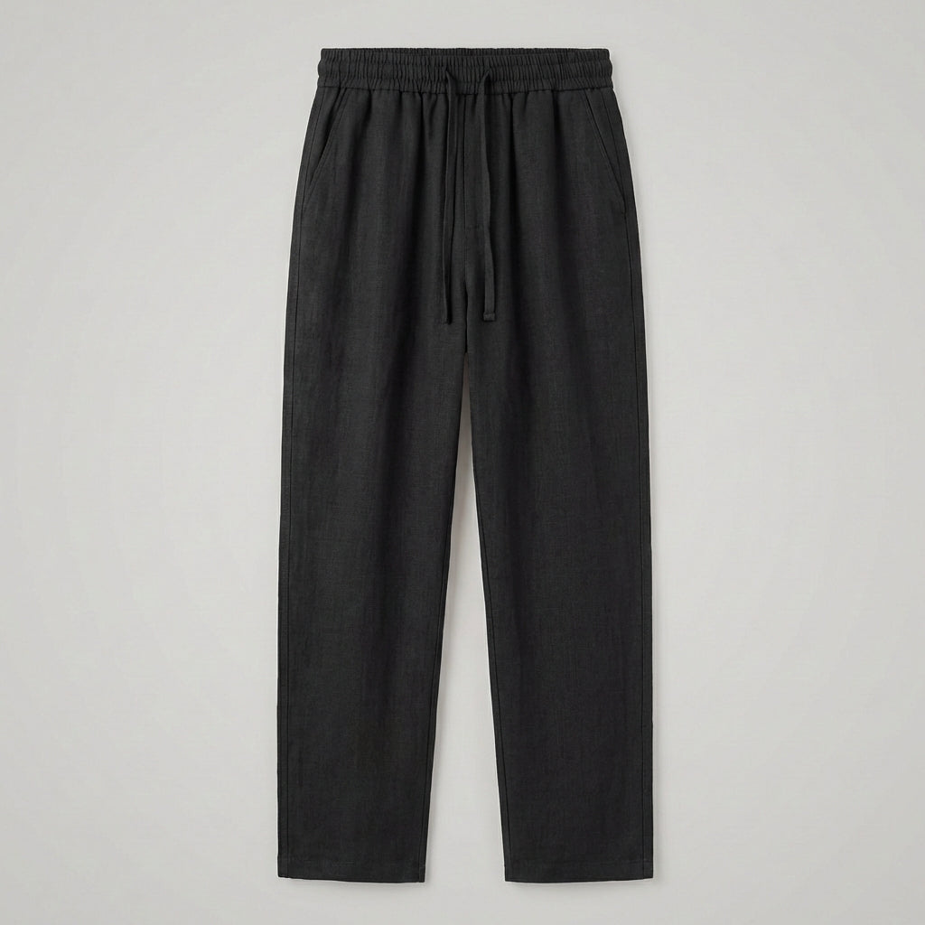 Haru Cropped Linen Pants