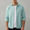 Laurence Relaxed Button-Down Shirt with Shirttail Hem