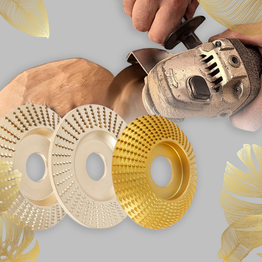Woodcarving disc kit - Precision and efficiency for your creations