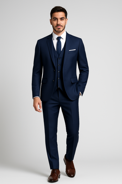 Men's 3-Piece Formal Set | Tailored Suit Combo