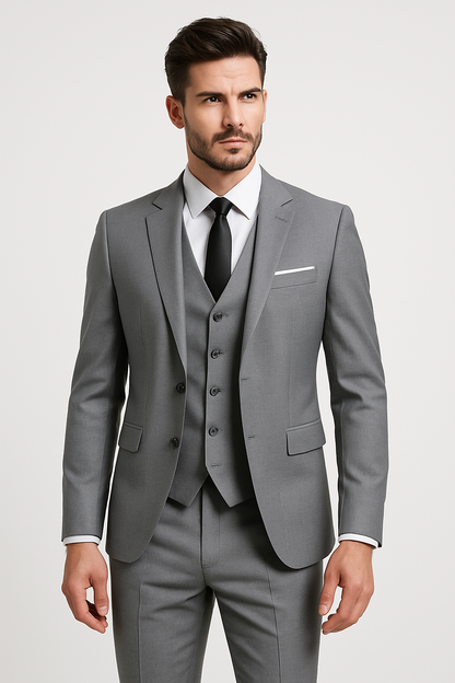 Men's 3-Piece Formal Set | Tailored Suit Combo