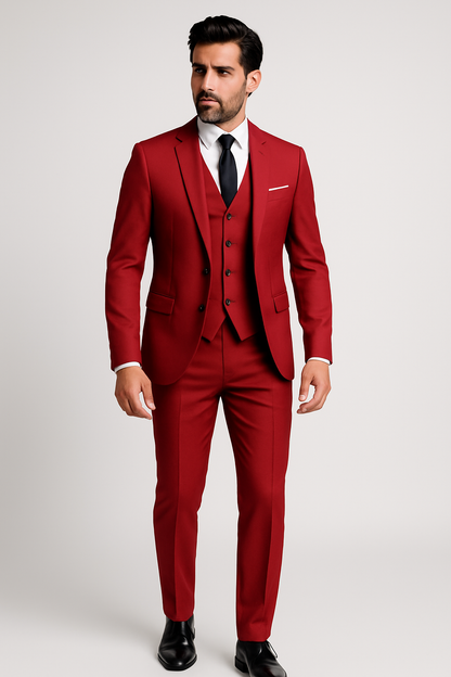 Men's 3-Piece Formal Set | Tailored Suit Combo