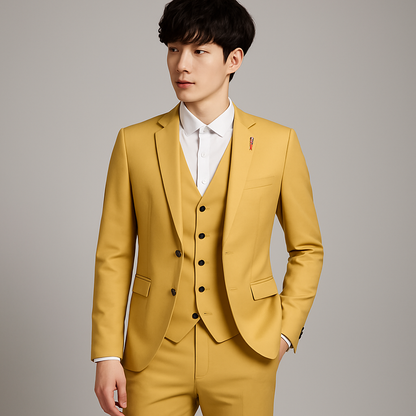 Men's 3-Piece Formal Set | Tailored Suit Combo