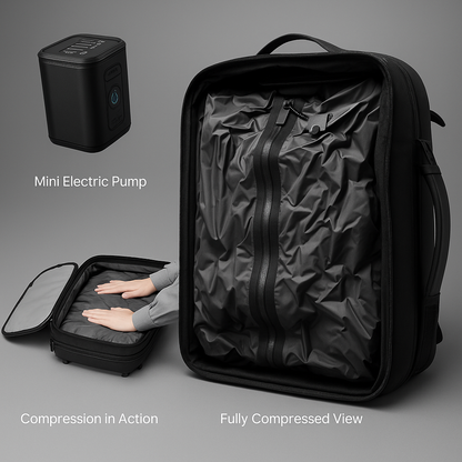 Travel backpack| Versatile bag for space-saving travel