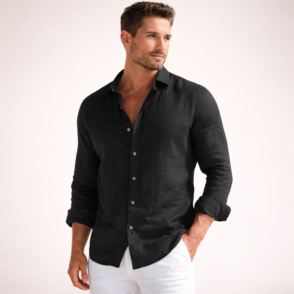 Casual Linen Men’s Shirt | Everyday Comfort Tee