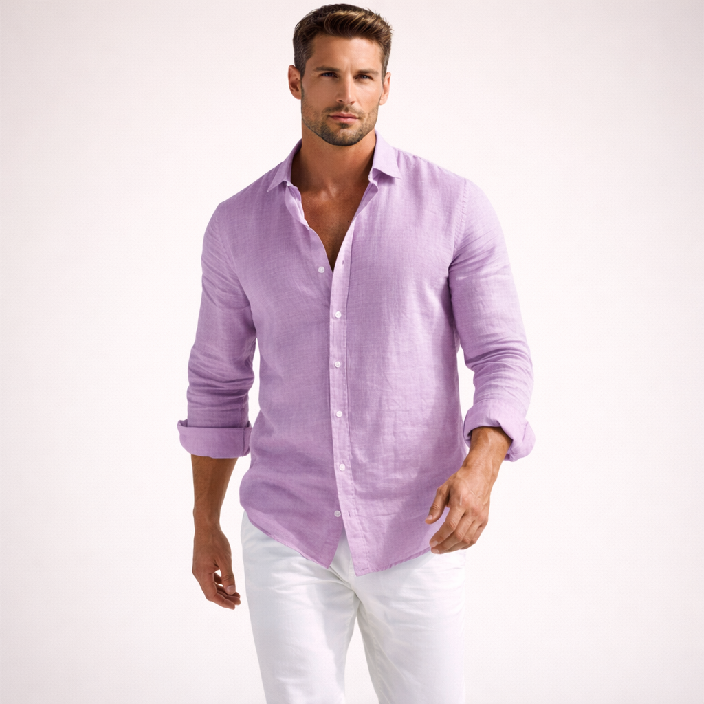 Casual Linen Men’s Shirt | Everyday Comfort Tee