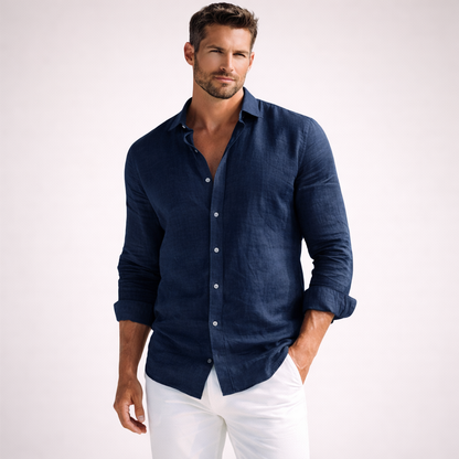 Casual Linen Men’s Shirt | Everyday Comfort Tee