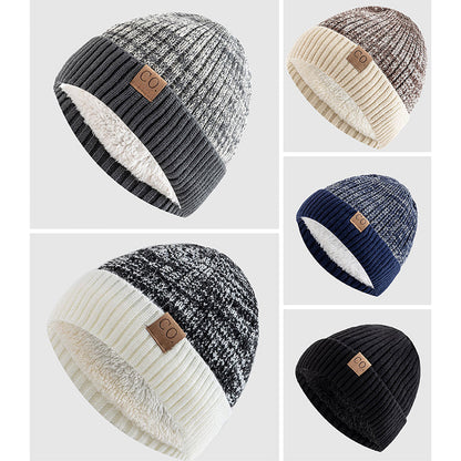Leo Snug Fit Beanie | Marled Ribbed Lined Beanie