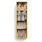 Minimalist Bamboo Cutlery Organizer with Multi-Compartment Design