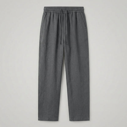 Haru Cropped Linen Pants