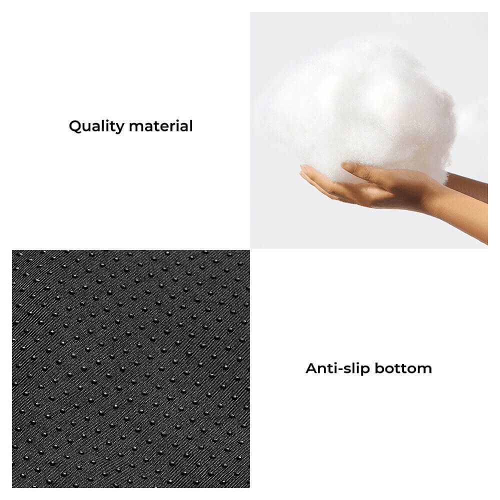 Pet Sofa Protector With Plush Fabric and Non-Slip Backing