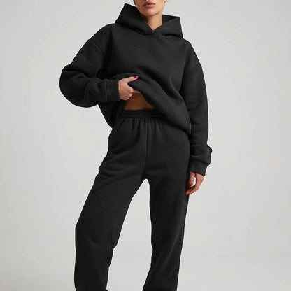 Oversized Ultra-Soft Cotton Tracksuit Set