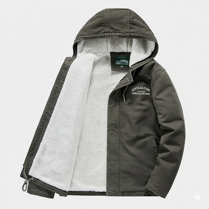 Thermal Hooded Cotton Jacket
