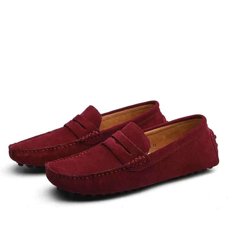 HUGO Men's Loafers | Classic Leather Shoes