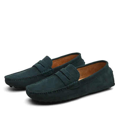 HUGO Men's Loafers | Classic Leather Shoes