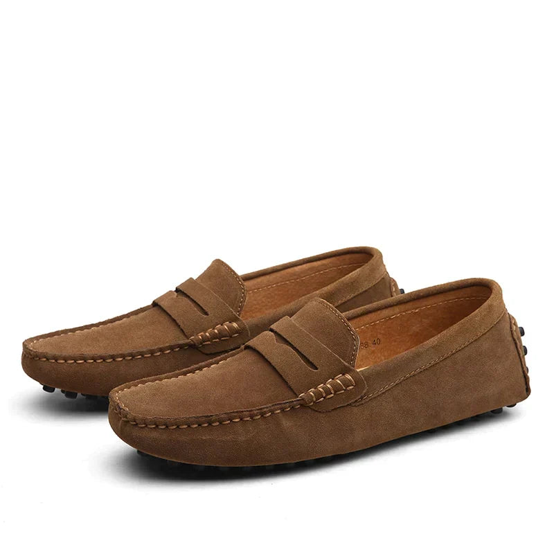 HUGO Men's Loafers | Classic Leather Shoes