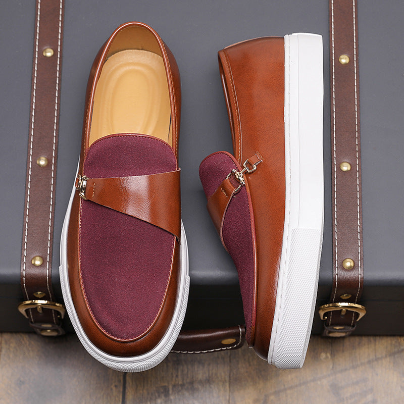 Arthur Loafer Sneaker | Horsebit Detail Two-Tone Loafer Sneaker