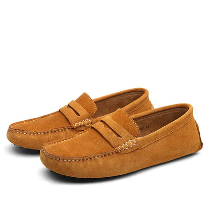 HUGO Men's Loafers | Classic Leather Shoes