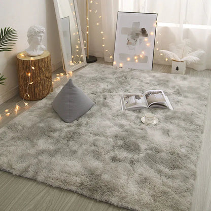Plush Faux Fur Area Rug for Cozy Modern Interiors