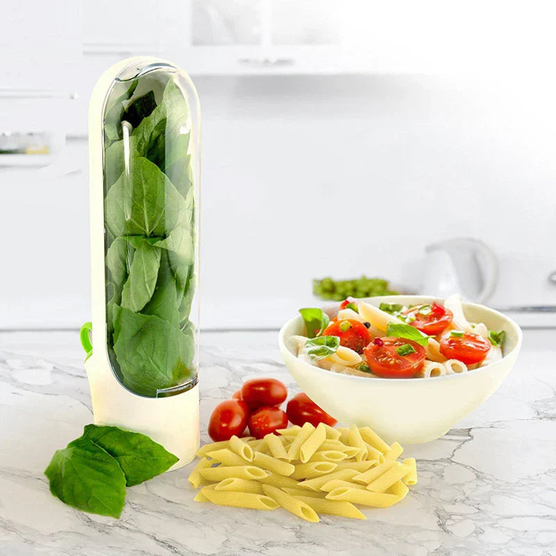 FreshGuard™ herb storage system for maximum freshness