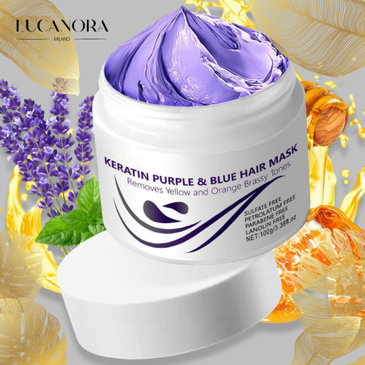 KeraGlow™ Keratin Purple Hair Mask