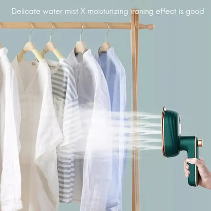 Compact 2-in-1 mini steam iron for effortless ironing