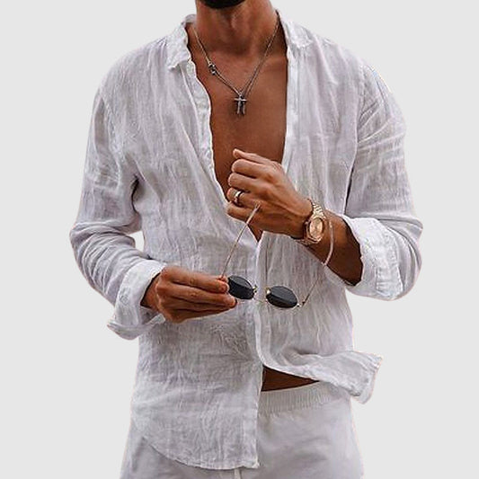 Lorenzo Vitali Belmar Linen Shirt | Breathable Casual Fit