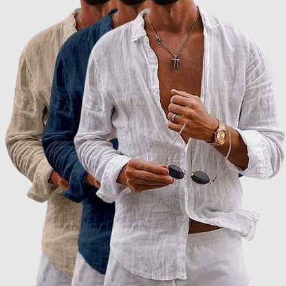 Lorenzo Vitali Belmar Linen Shirt | Breathable Casual Fit
