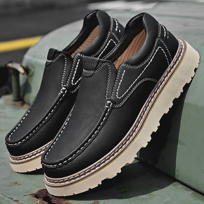 Monza Leather Loafers | Orthopedic Cushioned Insole